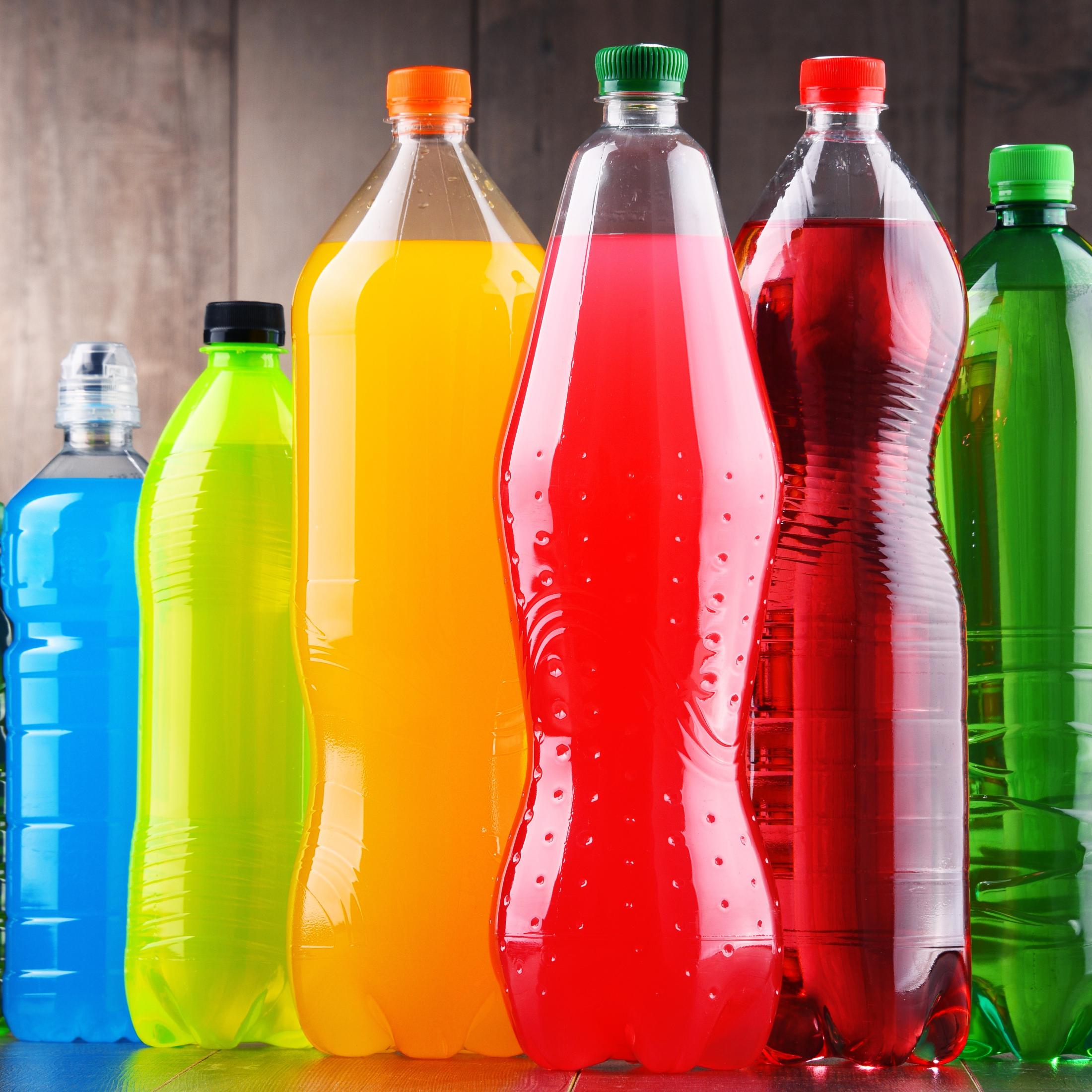 Soda bottles
