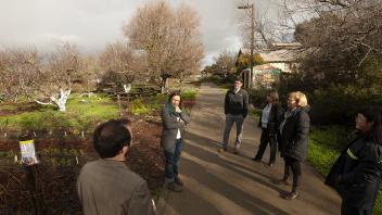 Group at student farm