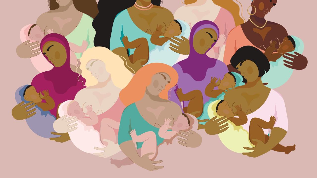 Breastfeeding illustration