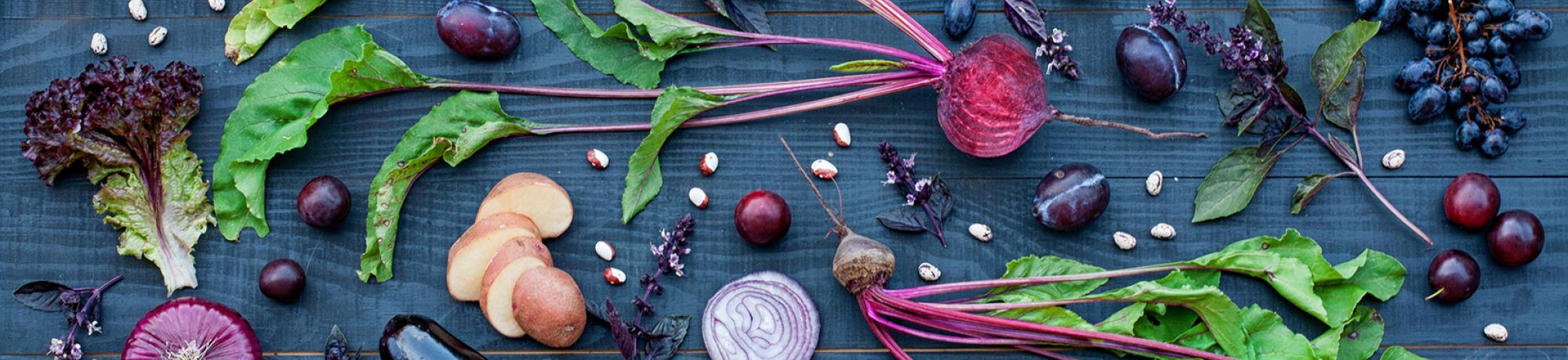 Purple produce