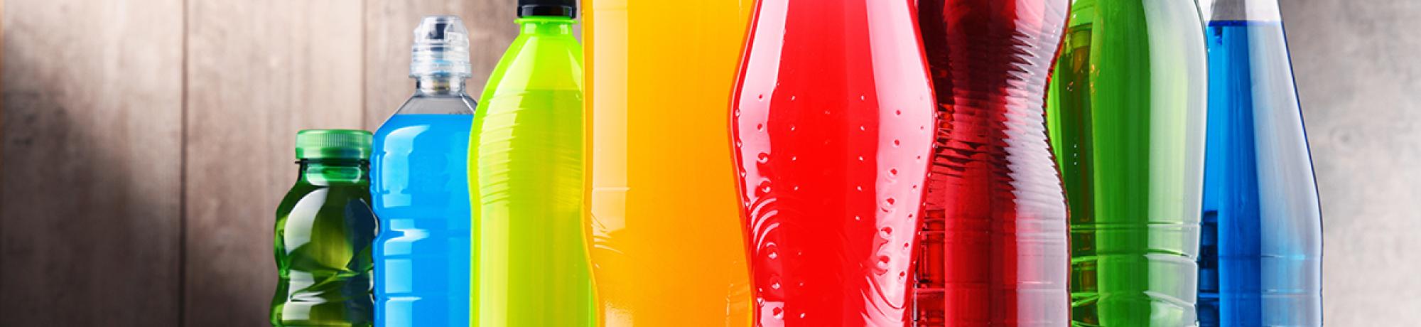 Soda bottles